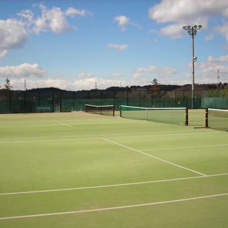 アウトドア テニスコート